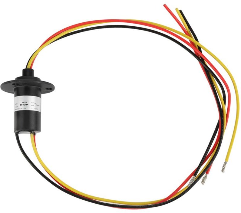 Zoternen - 15A Mini 250RPM Hochtemperatur 3 Drähte 0-600V Schleifring, Anti-Jamming Windgenerator für Turbinenleistung