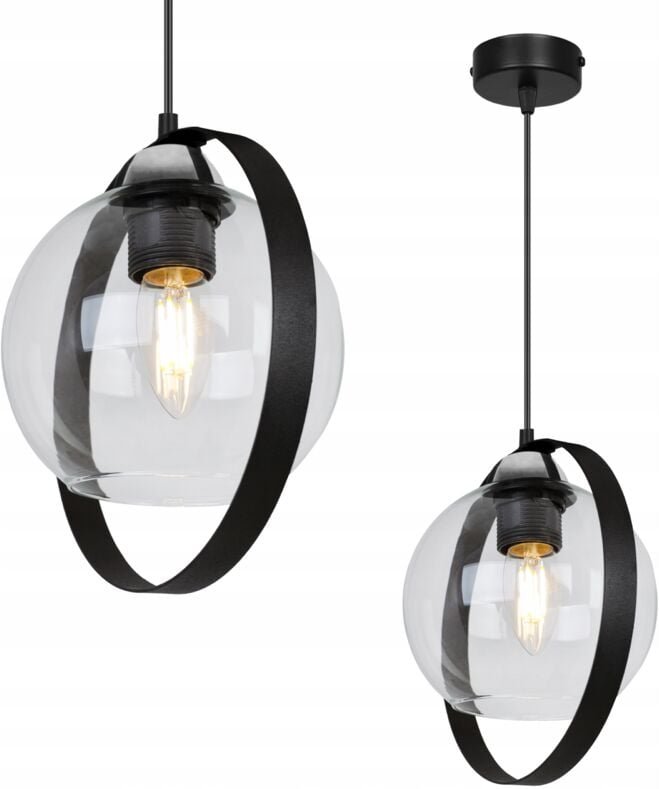 Moderne Hängelampe Glasringlampe