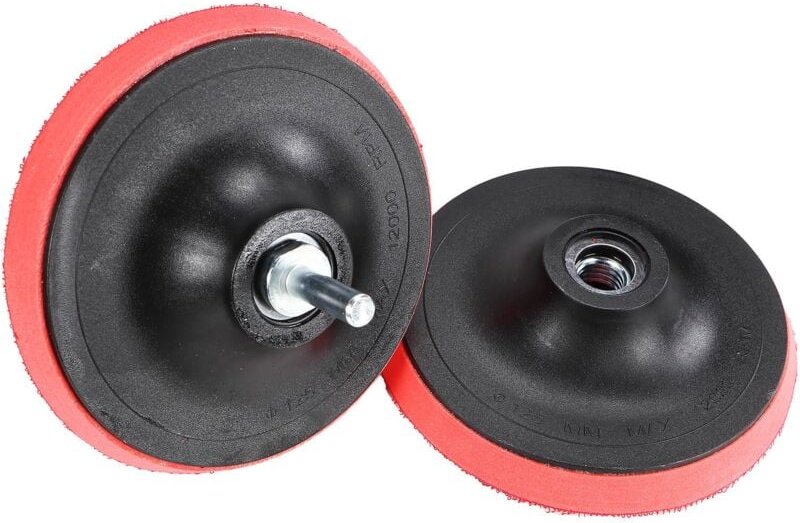 2er Set Klett Schleifteller 125mm für Winkelschleifer Bohrmaschine M14 Aufnahme Adapter