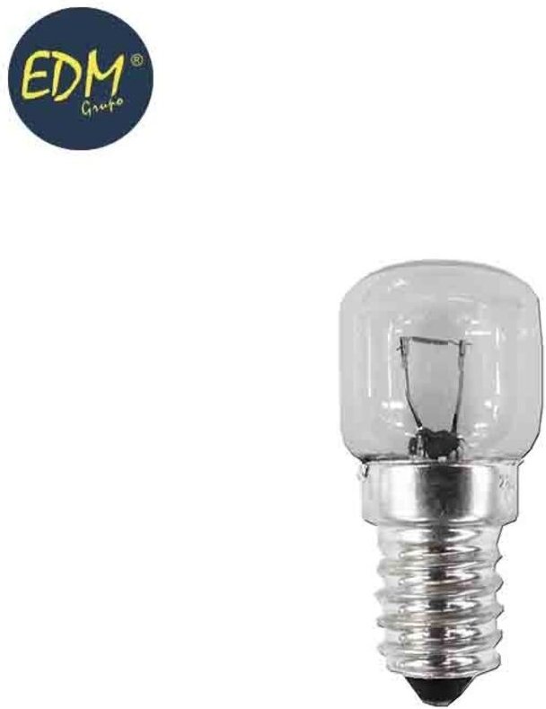 EDM - Glühlampe für Backofen, 300°, 15 w, E14