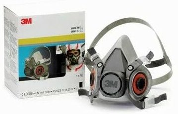 3M 6963 Halbmaske ohne Größen- L FILTER