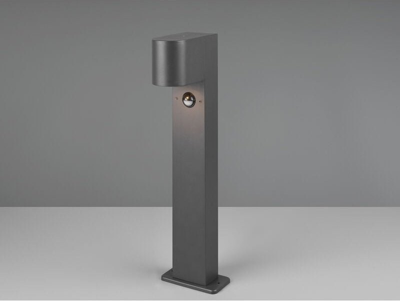 Meinewunschleuchte - led Wegeleuchte mit Bewegungsmelder Höhe 50cm, Anthrazit