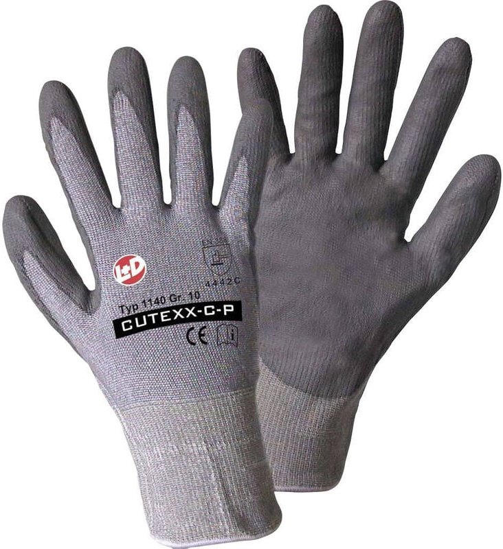 Leipold Doehle cutexx-c-p 1140-8 Nylon Schnittschutzhandschuh Größe (Handschuhe): 8, m en 388 cat