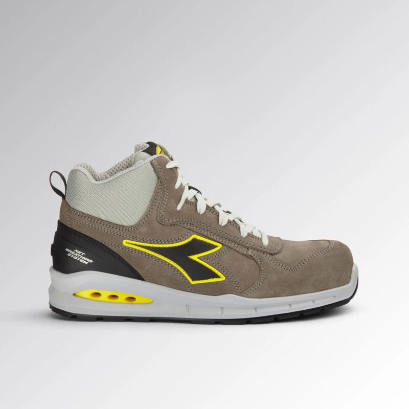 Sicherheitsschuhe run net ab mid S3S fo sr T.43 grau