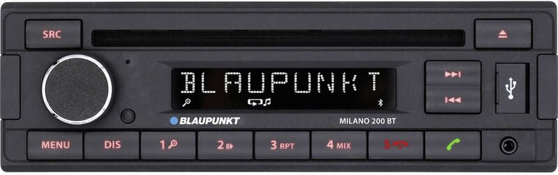 Milano 200 bt Autoradio Bluetooth®-Freisprecheinrichtung - Blaupunkt