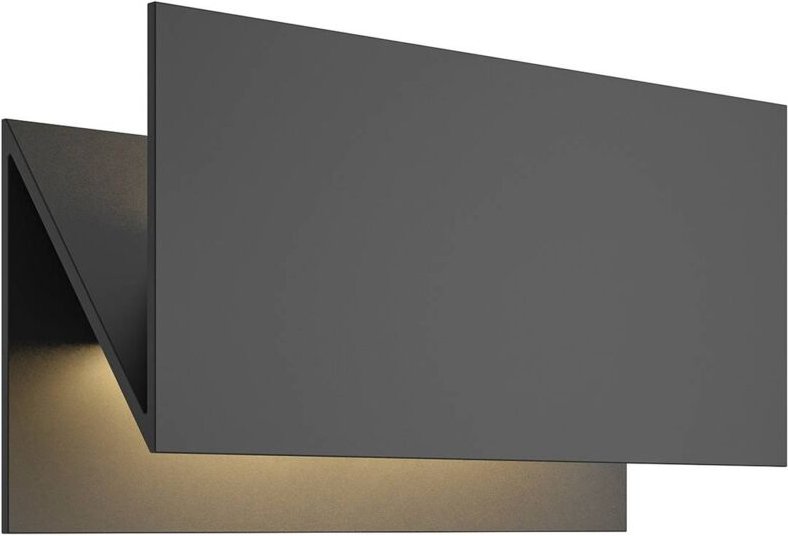 Lucande - led Wandleuchte außen 'Meja' aus Aluminium von