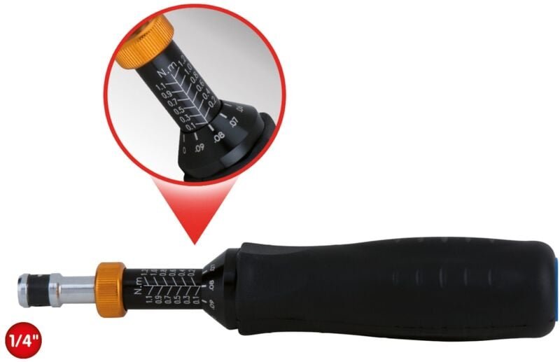 Ks Tools 1/4 Drehmomentschraubendreher, 10-120cNm