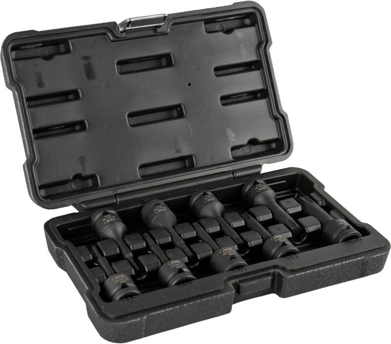 JBM - set mit 8 1/2' torx schlagbohrern 52340