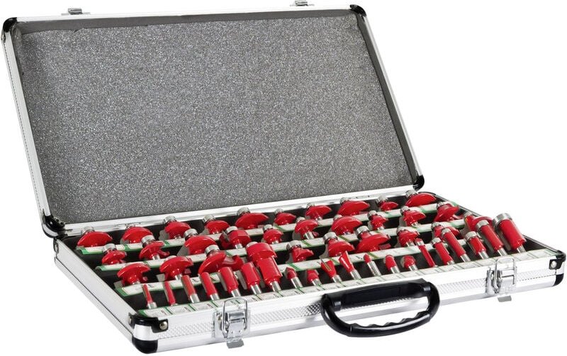 Holzmann - Maschinen OFS50 Frässet Schaftdurchmesser 8 mm 50teilig