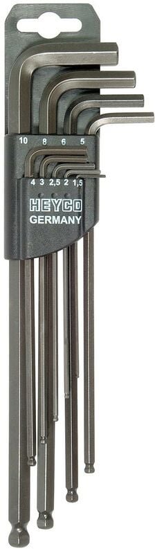 01343825030 Kugelkopf-Winkelschraubendreher-Sätze, 9-tlg.