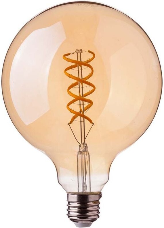 LED-Glühbirne E27 5W G95 Filament Amber 1800K - V-tac