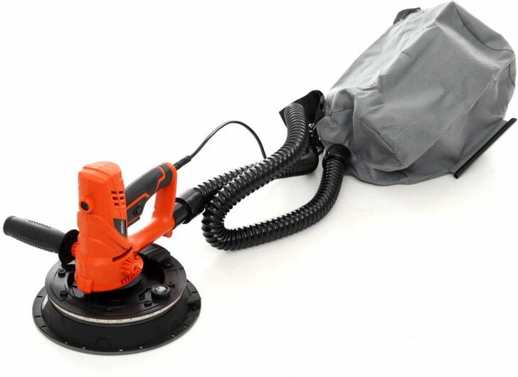 Ponceuse Girafe 1500W LED Teleskopisch Mit Tasche - Präzises Schleifen Von Putz Und Gipskarton