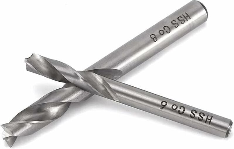 ZVD - Ensemble de 2 forets de soudage par points, forets de soudage par points hss Co M6 et M8, ensemble d'outils de per...