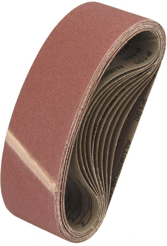 10 Schleifbänder 75x533mm Körnung 120