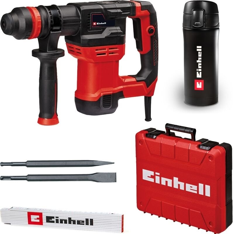 Einhell - Abbruchhammer te-dh 5 Set inkl. Coffee-to-go Becher und Zollstock