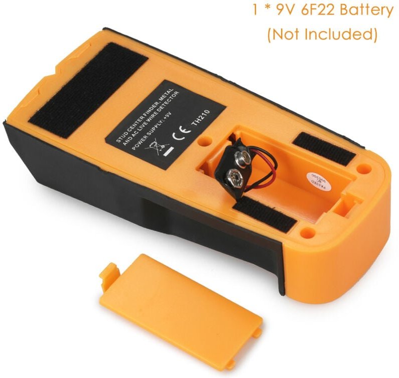 Eosnow - Bolzenfinder 3 in 1 multifunktionaler LCD-Digital Wanddetektor Metall Holz AC-Kabel Live-Draht-Scanner