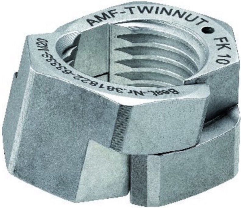 Thumbnail - TWINNUT-Mutter ohne Bund 6333S-M12 amf
