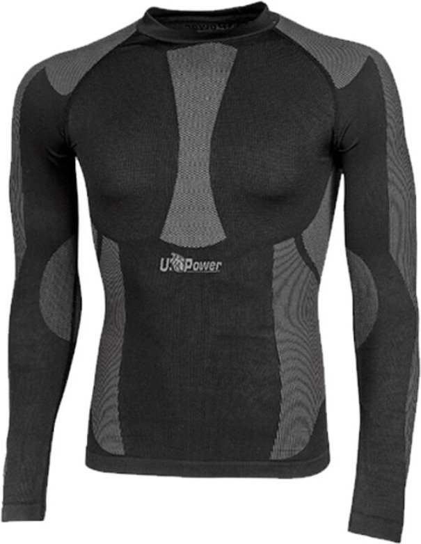 Curma Leichtes, Atmungsaktives Thermo-Arbeitshemd, Schwarz, 2/3 xl - U-power