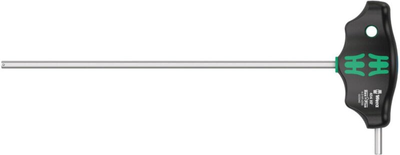 Wera 454 HF Quergriff-Sechskantschraubendreher Hex-Plus mit Haltefunktion, 4 x 200 mm
