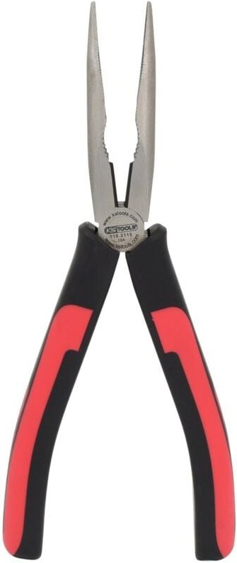 SlimPOWER Flachrundzange, gebogen, 210mm