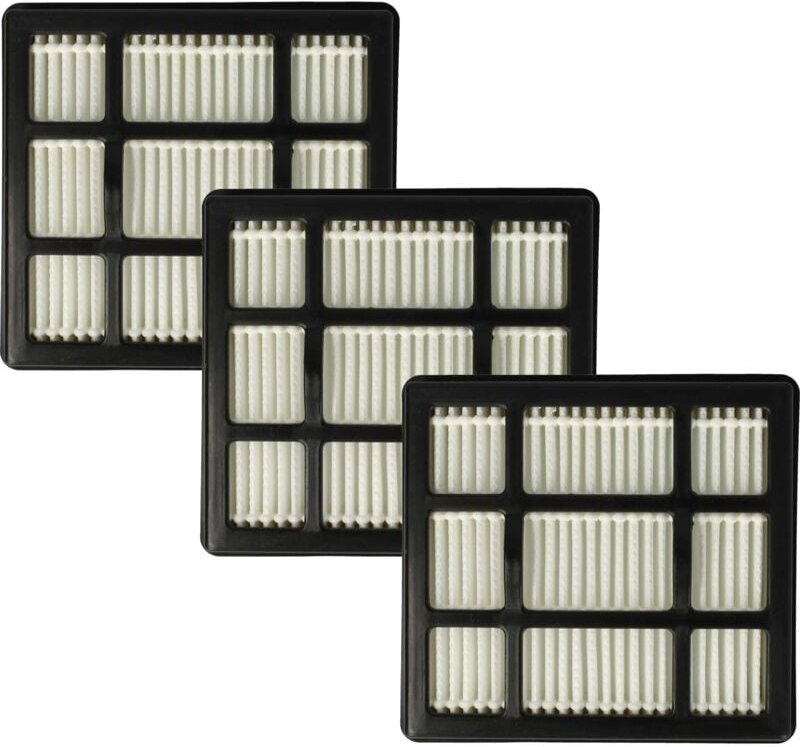3x Staubsaugerfilter kompatibel mit Ariete 2741 XForce, 2791 JetForce Staubsauger - hepa Filter - Vhbw