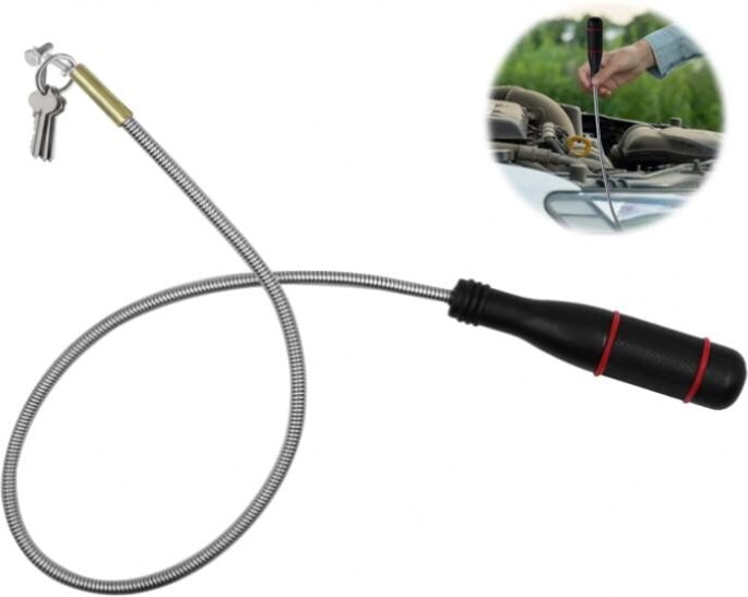 Magnetisches Aufnahmewerkzeug, 550 mm flexibles magnetisches Aufnahmewerkzeug, tragbares magnetisches Aufnahmewerkzeug, ...