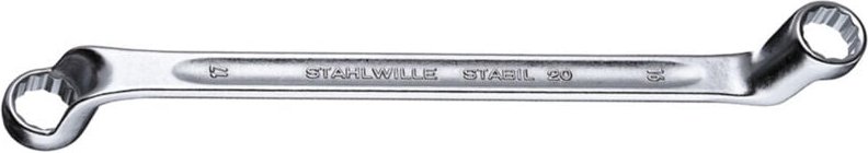 Stahlwille - Doppelringschlüssel stabil SW.46 x 50mm L.535mm