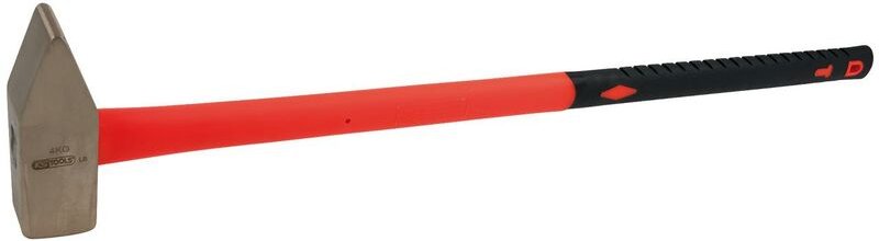 BRONZEplus Vorschlaghammer 4000 g, mit Fiberglasstiel