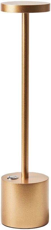 Kabellose LED Tischlampe LIZANDRO mit Dimmer Metall Gold