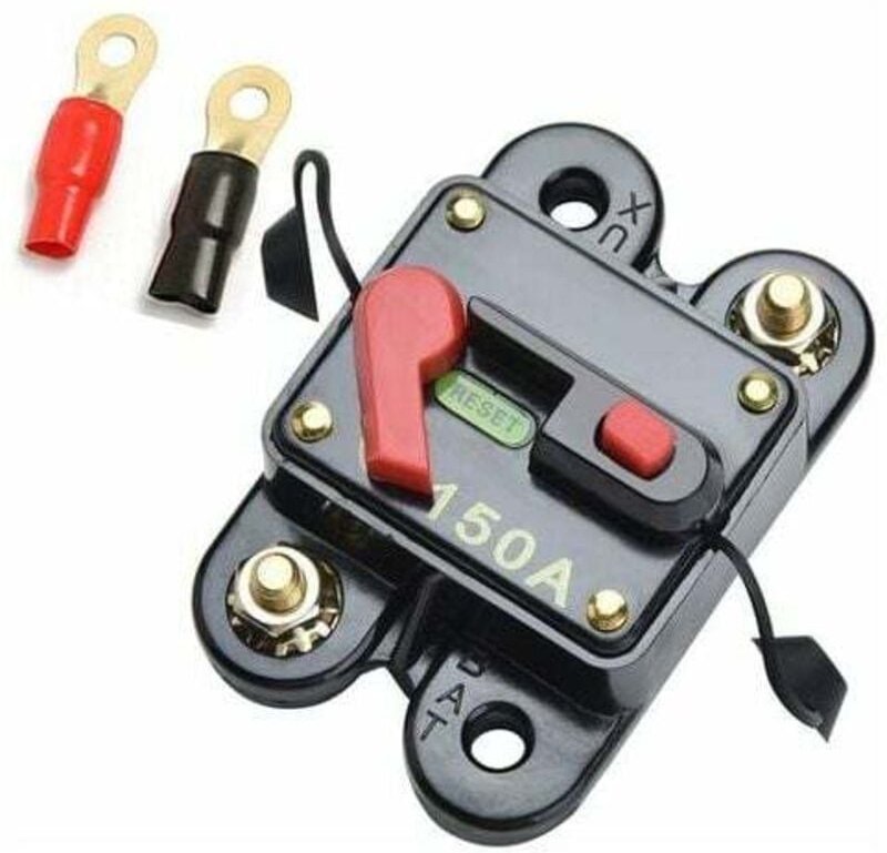 12 V-24 V 150 A DC Automatischer Sicherungsschalter Leistungsschalter Reset-Sicherung Auto Marine Boot Fahrrad Stereo Au...