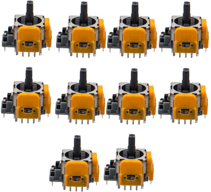 10 Stück hochpräzise einstellbare elektromagnetische Hall-Joysticks