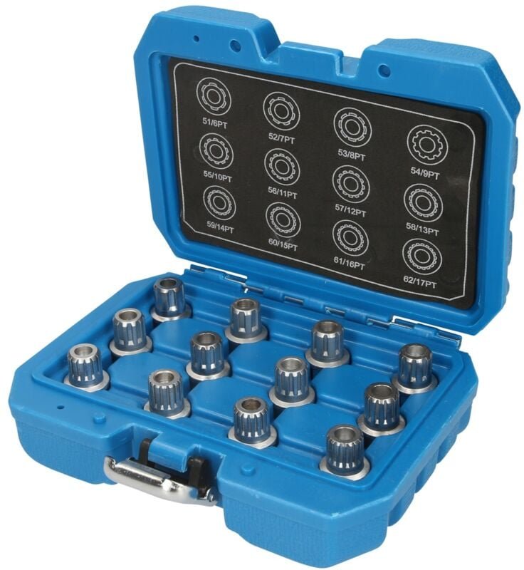 Brilliant Tools - Felgenschloss-Sortiment für vw, 12-tlg.