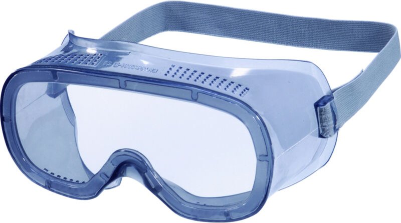 Farblose Polycarbonat-Maskenbrille muria