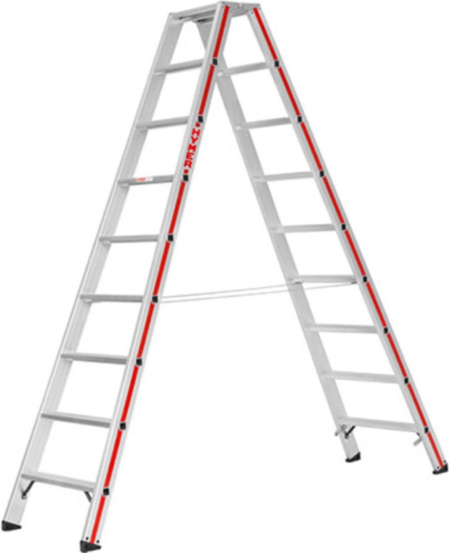 Matisère - Hymer Stufenstehleiter 2x9 Sprossen