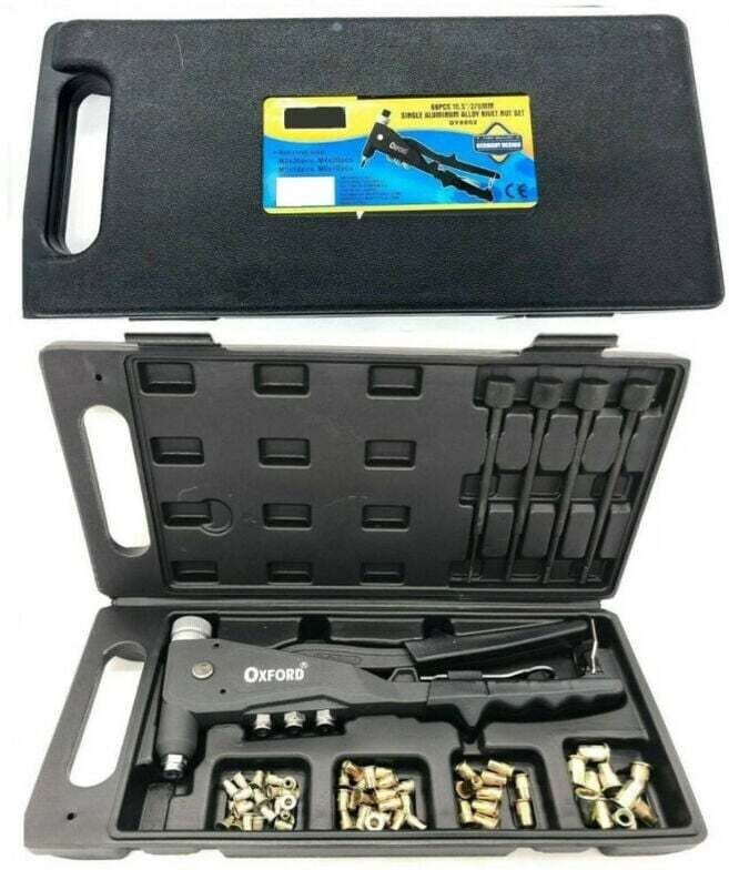 66-teiliges Nietset für Gewindenieteinsätze M3 M4 M5 M6 Gewinde - - Ymyny