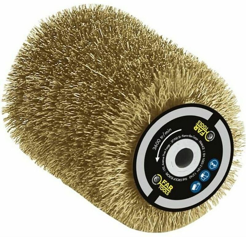 Fartools REX80 Drahtbürste Messing 80 mm