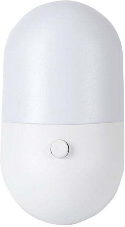 Ulisem 2er-Pack LED-Nachtlichtsteckdosen für Kinder- oder Babyzimmer, Weiß und Warmweiß