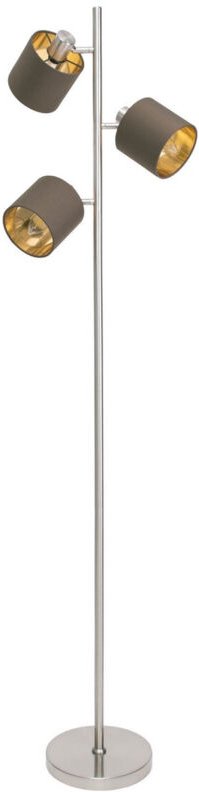 Naeve MARON Mehrarmige Stehlampe Braun 3xE14