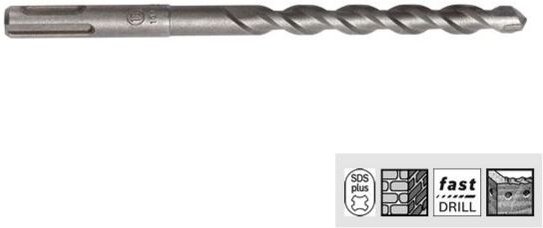 Bricoline - Bosch 2608680257 sds Plus 1, 4 x 50 x 110 Set de bits de hammer, pack de 6, 4 x 50 x 110