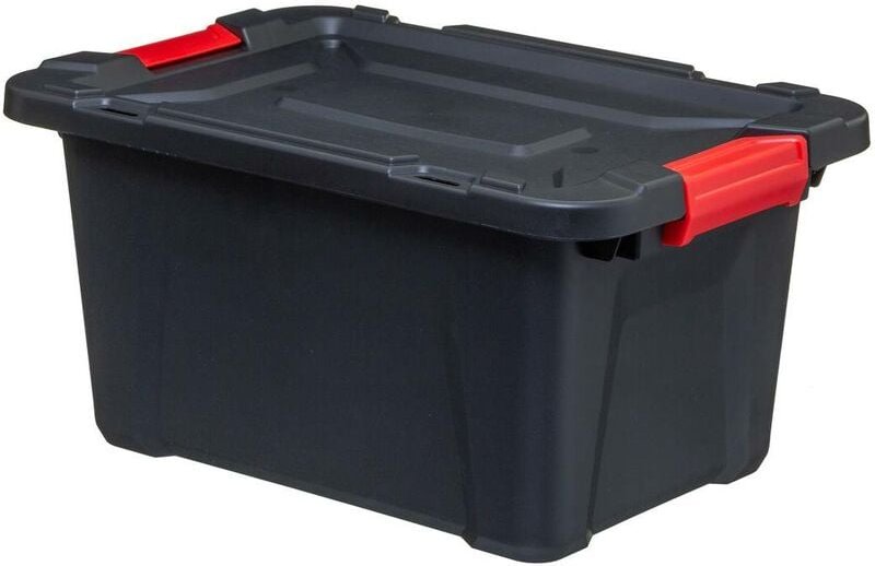 5five Simply Smart - Plastikbox 30l store n box schwarz - 5five