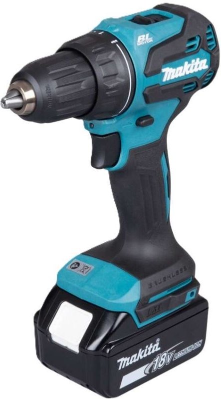 Makita - 18V Akku-Bohrschrauber, 2x Akku 3,0 Ah Li-Ion LXT, Ladegerät DDF490SFJ