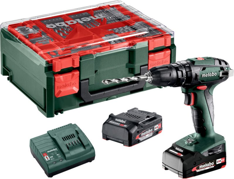 Metabo - sb 18 Set Mobile Werkstatt Akku-Schlagbohrschrauber Kunststoffkoffer