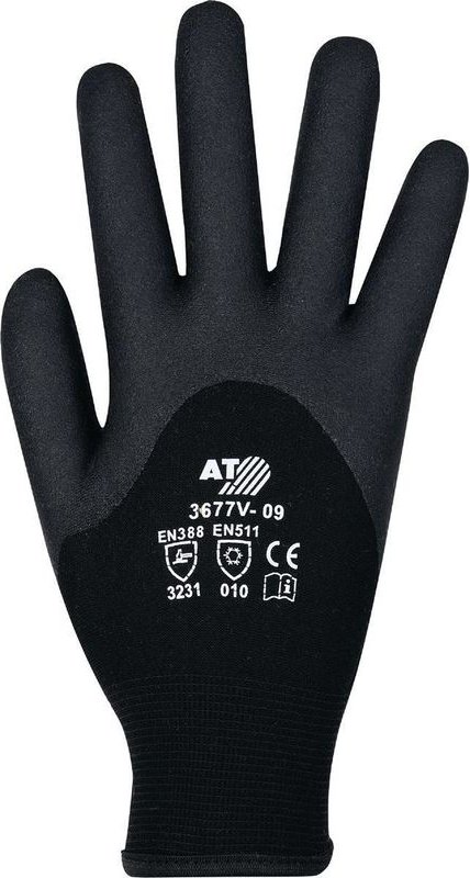 Kälteschutzhandschuhe Gr.8 schwarz en 388,EN 511 psa ii