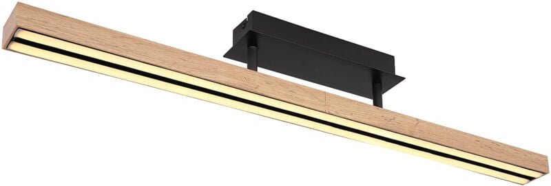 Globo - deckenleuchte - Doro - natürlich - metall - led -