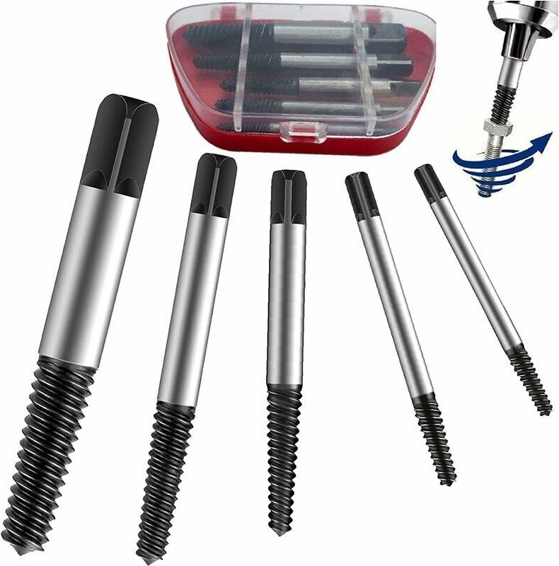 Beschädigte Schraubenausdreher-Bits, 4 mm bis 18 mm abgebrochene Schraubenausdreher-Bits, lackfreie Schraubendreher, Spi...