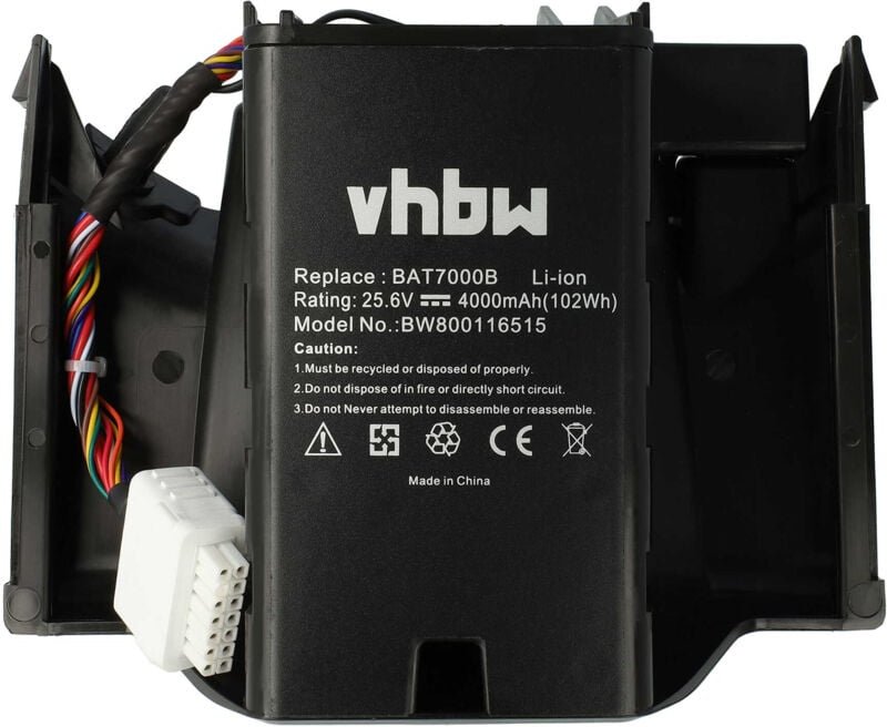 Vhbw - Akku kompatibel mit Cub Cadet XR2 Rasenroboter Rasenmäher (4000mAh, 25,6V, Li-Ion)