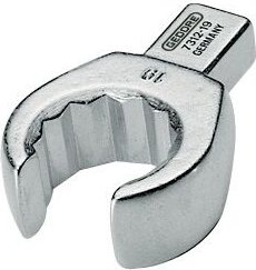 Einsteckringschlüssel 7312-10 sw 10mm 9x12mm CV-Stahl