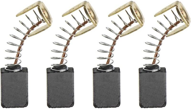 Thumbnail - 4x Kohlebürsten kompatibel mit MHT710 mht 710 E13 Elektrowerkzeug-Trimmer-Ersatzzubehör 12x8x5mm