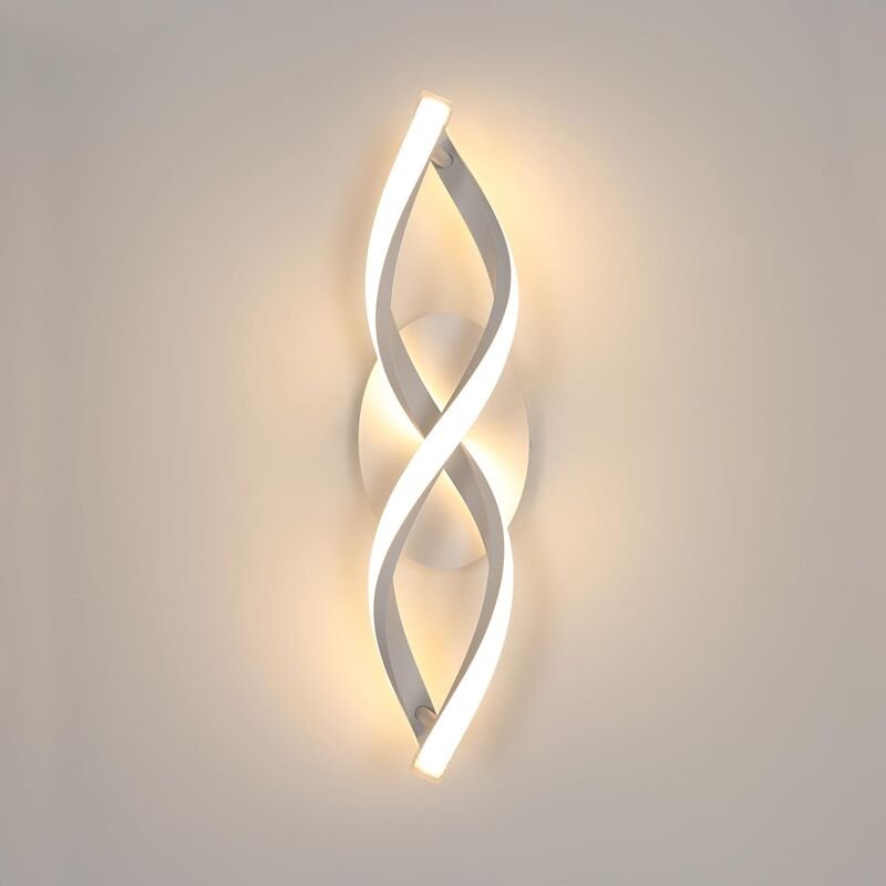 GOECO LED-Innenwandleuchte, moderne Designer-Wandleuchte 16 W, 1800 lm, Wandbeleuchtung für Schlafzimmer, Wohnzimmer, Fl...