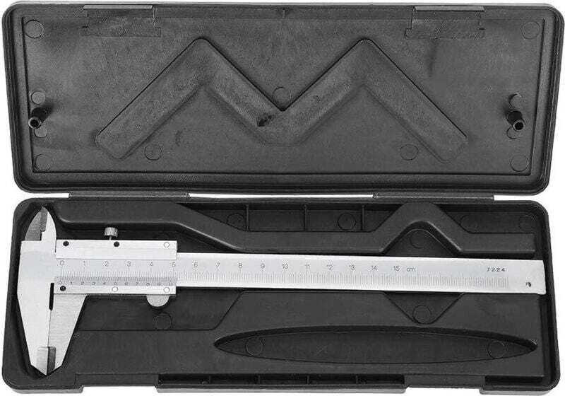 Hochpräziser Messschieber aus Kohlenstoffstahl, professioneller Nonius-Messschieber für genaue Außen-/Innen-/Tiefenmessu...